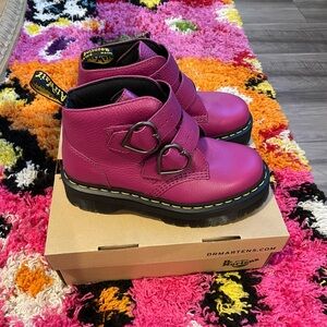 Dr. Martens Pink Boots